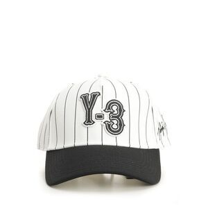 Adidas Y-3 Men Striped Baseball Cap